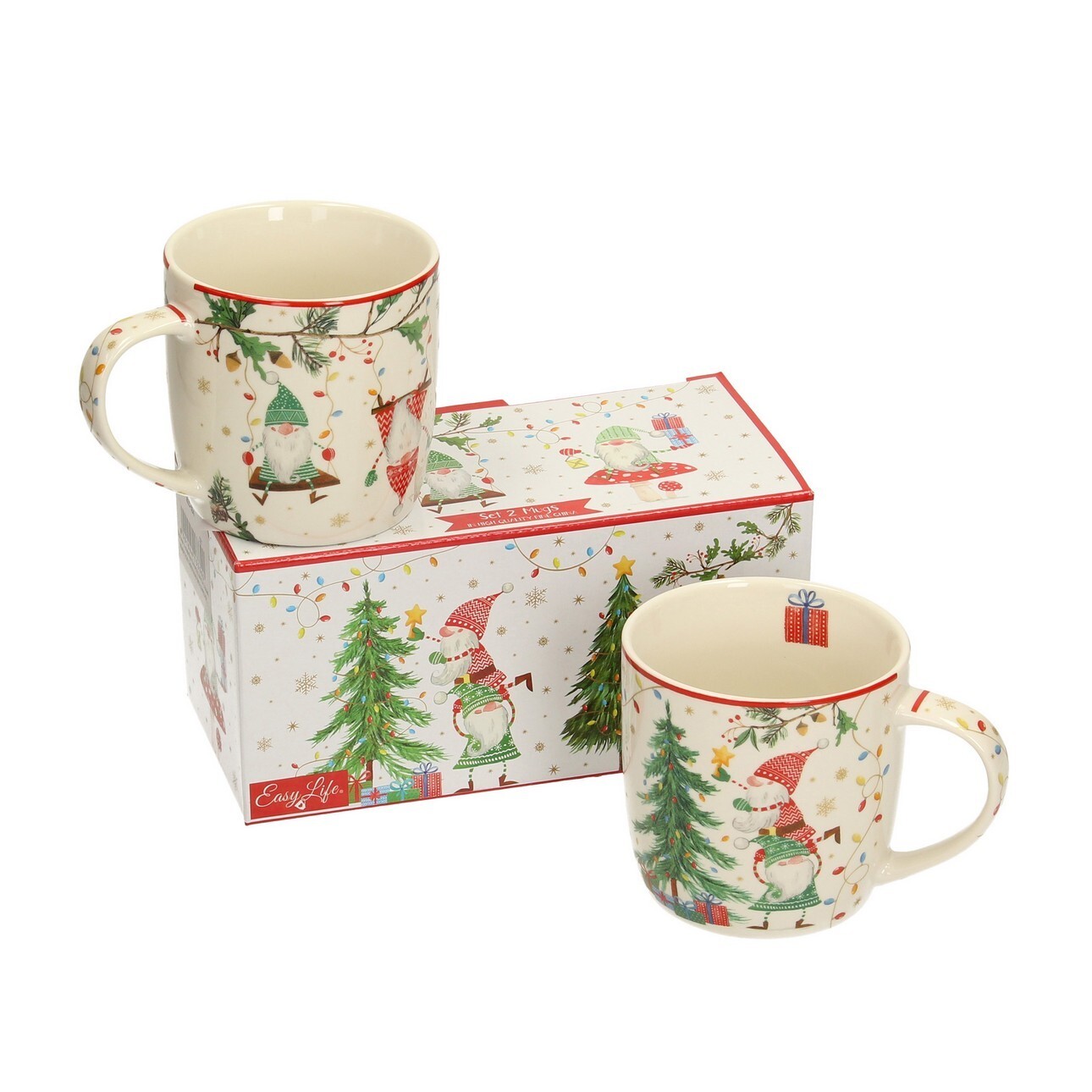 Becher im Set Christmas Tree, 20 x 9 x 10 cm günstig online kaufen