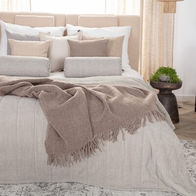 Plaid Boucle 140x200cm natural