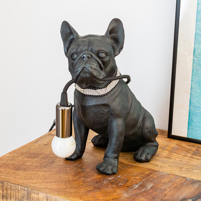 Lampa stołowa French Bulldog