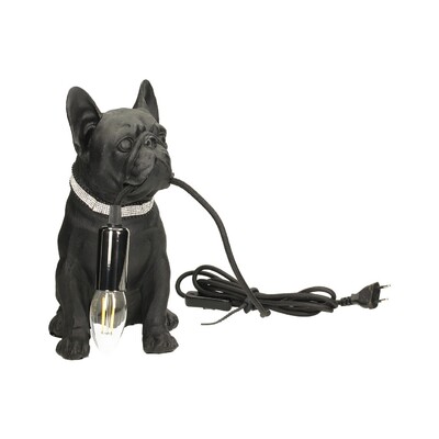 Stolní lampa French Bulldog 18 x 21 x 29 cm
