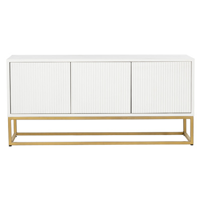 Komoda Wavy white 130,5 x 45 x 61 cm