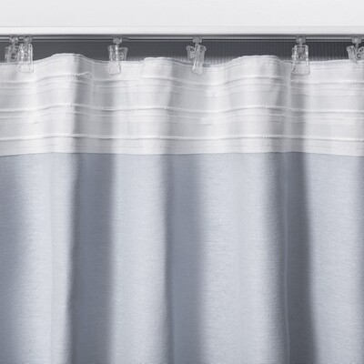 Zasłona na taśmie marszczącej 1 szt. (produkt poaranżacyjny) 1szt 130 x 260 cm