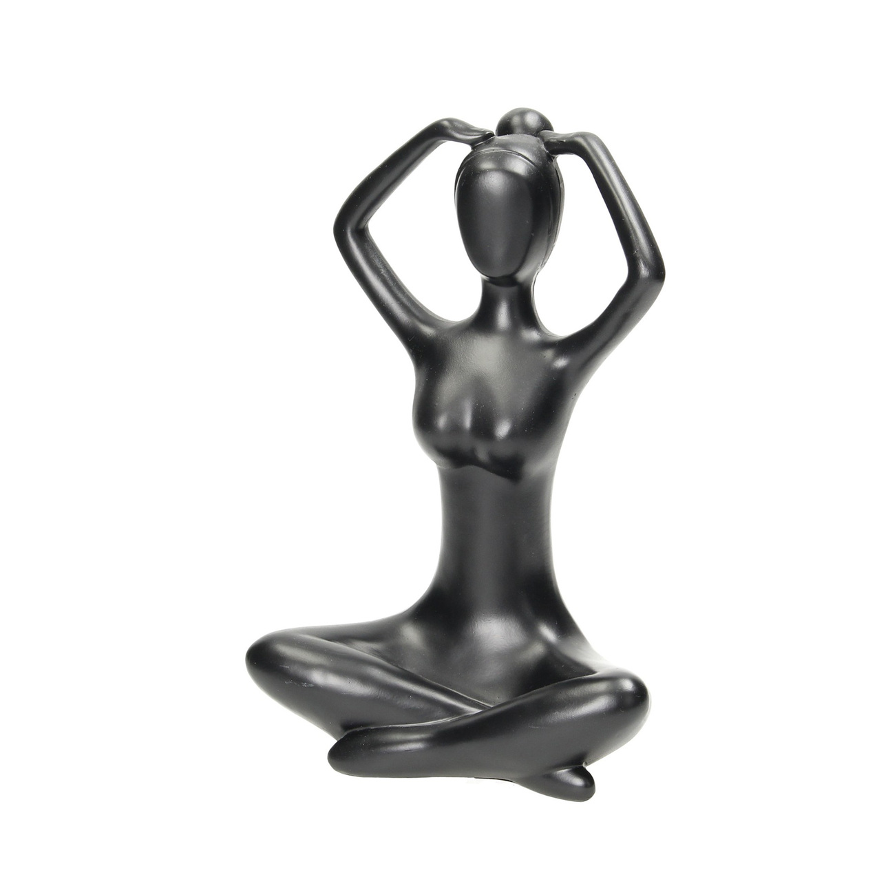 Dekoria Figúrka Woman Yoga II, 19,5 x 14 x 28 cm