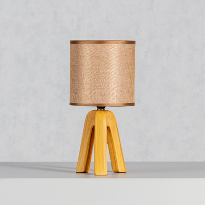 Stolová lampa Aloa light brown 15 x 30,5 cm