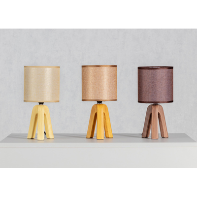 Stolová lampa Aloa sand 15 x 30,5 cm