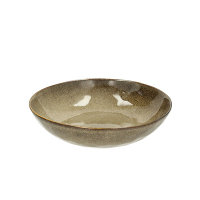 Talerz głęboki Gelato ⌀21cm brown 21 x 5,5 cm