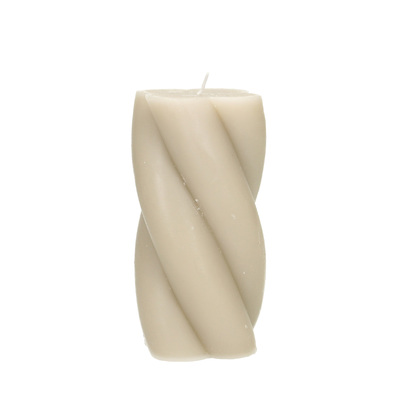 Świeca Camila 14cm beige