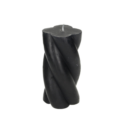 Świeca Camila 14cm black 7 x 14 cm