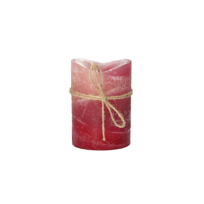 Świeca Dorotea 10cm raspberry 7 x 10 cm