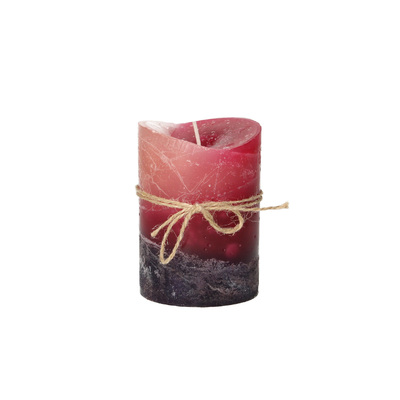 Świeca Dorotea 10cm cherry 7 x 10 cm