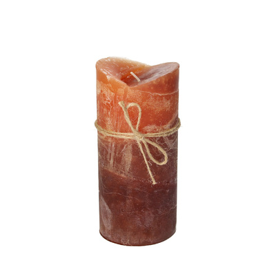 Świeca Dorotea 15cm amber