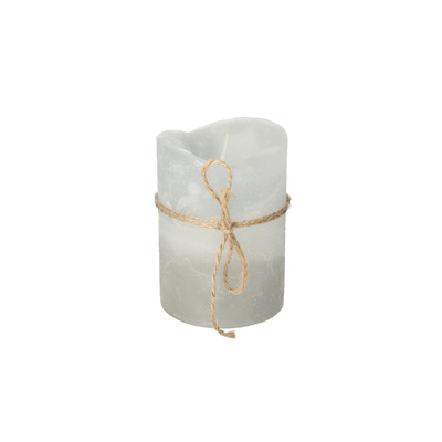 Świeca Dorotea 10cm grey cristal