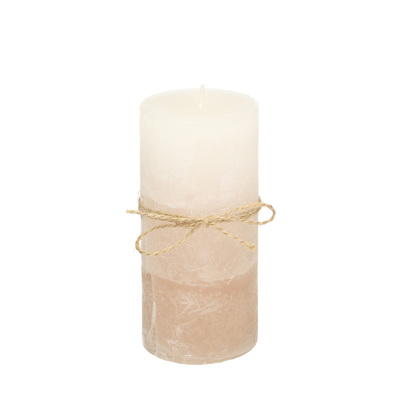 Świeca Silvia 14cm beige