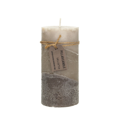 Świeca Lucia 14cm marble brown