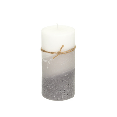 Świeca Lucia 14cm marble grey