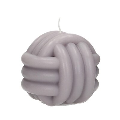 Świeca Zoya 8cm grey