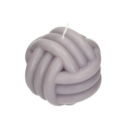 Świeca Zoya 8cm grey 9 x 8 cm