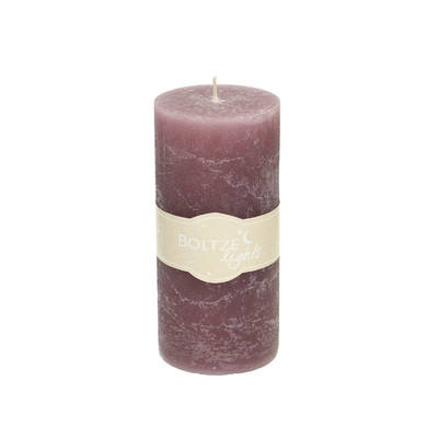 Świeca Lea 15cm lilac