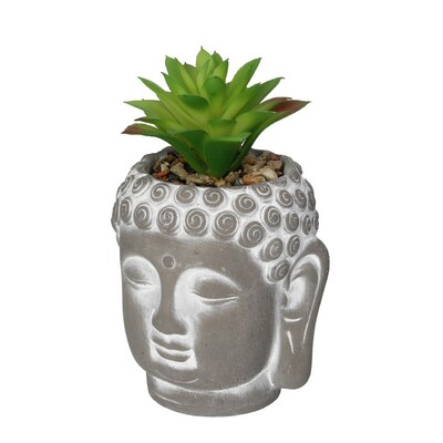 Dekoracja Succulent III Buddha 17cm 10 x 10 x 17 cm