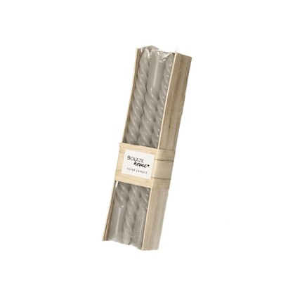 Zestaw świec Pazzo 6szt. light grey