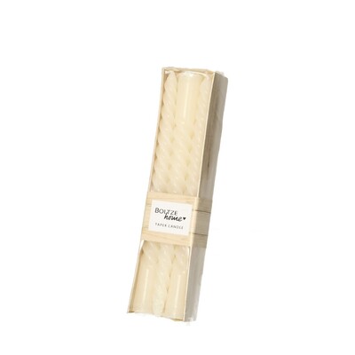 Zestaw świec Pazzo 6szt. cream 2 x 20 cm