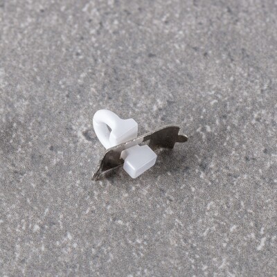 Gardinstopper til væg- og loftskinne 1 x 2 x 1,5 cm