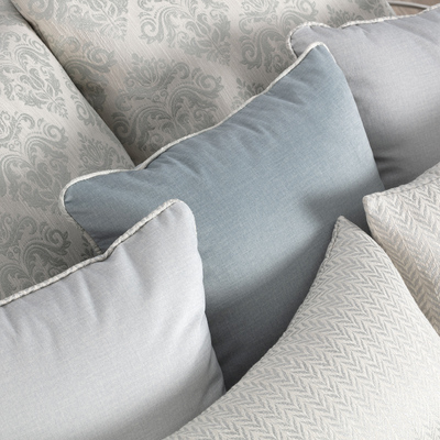 Deko-Kissen 7er Set Exclusive Elegance 65x65/50x50/52x33 cm