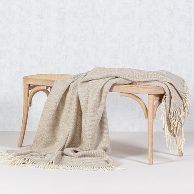 Pled Zelandia 140x200cm melange natural
