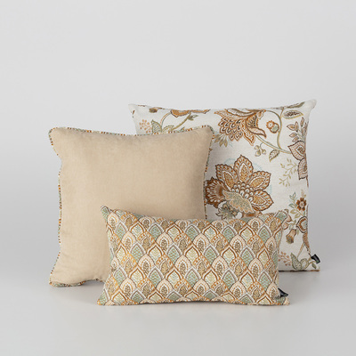 Deko-Kissen 3er Set Autumn Kiss I 55/50 x 55/50 cm