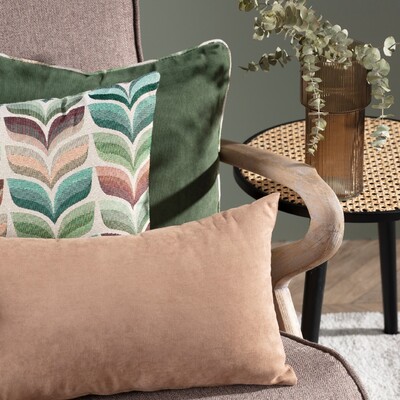Lanpn Kerstkussenhoezen 40 x 40cm Set Van 2, fluwelen decoratieve Kussenhoezen kussenhoezen bank winter kussenhoes voor Thuis Woonkamer Slaapkamer