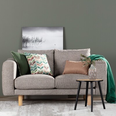 Cushions set of 3, Homely Folk green II 50x50/52x33 cm