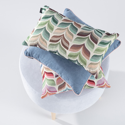 Pyntepuder 3 stk. Homely Folk multicolor I 47/52 x 47/52 cm