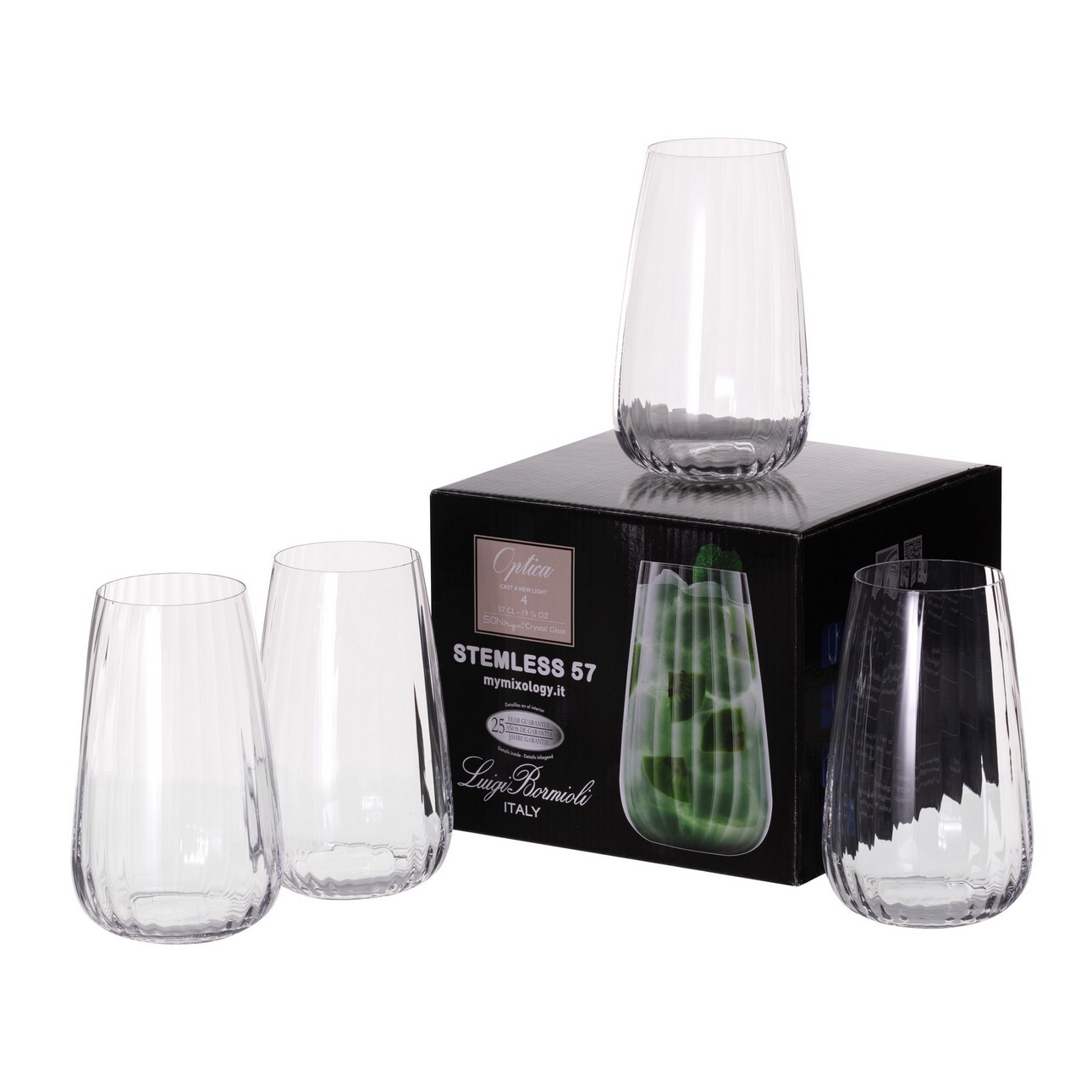 Szklanki Ottico 4szt. 570ml