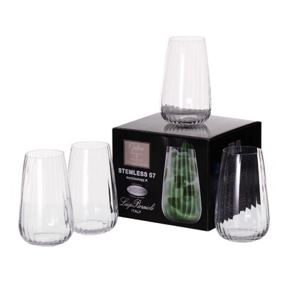 Szklanki Ottico 4szt. 570ml 6 x 9 x 14 cm