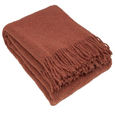 Pled Boucle 140x200cm cinnamon 140 x 200 cm