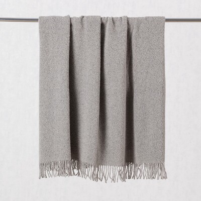 Boucle takaró 140x200cm ezüst szürke 140 x 200 cm