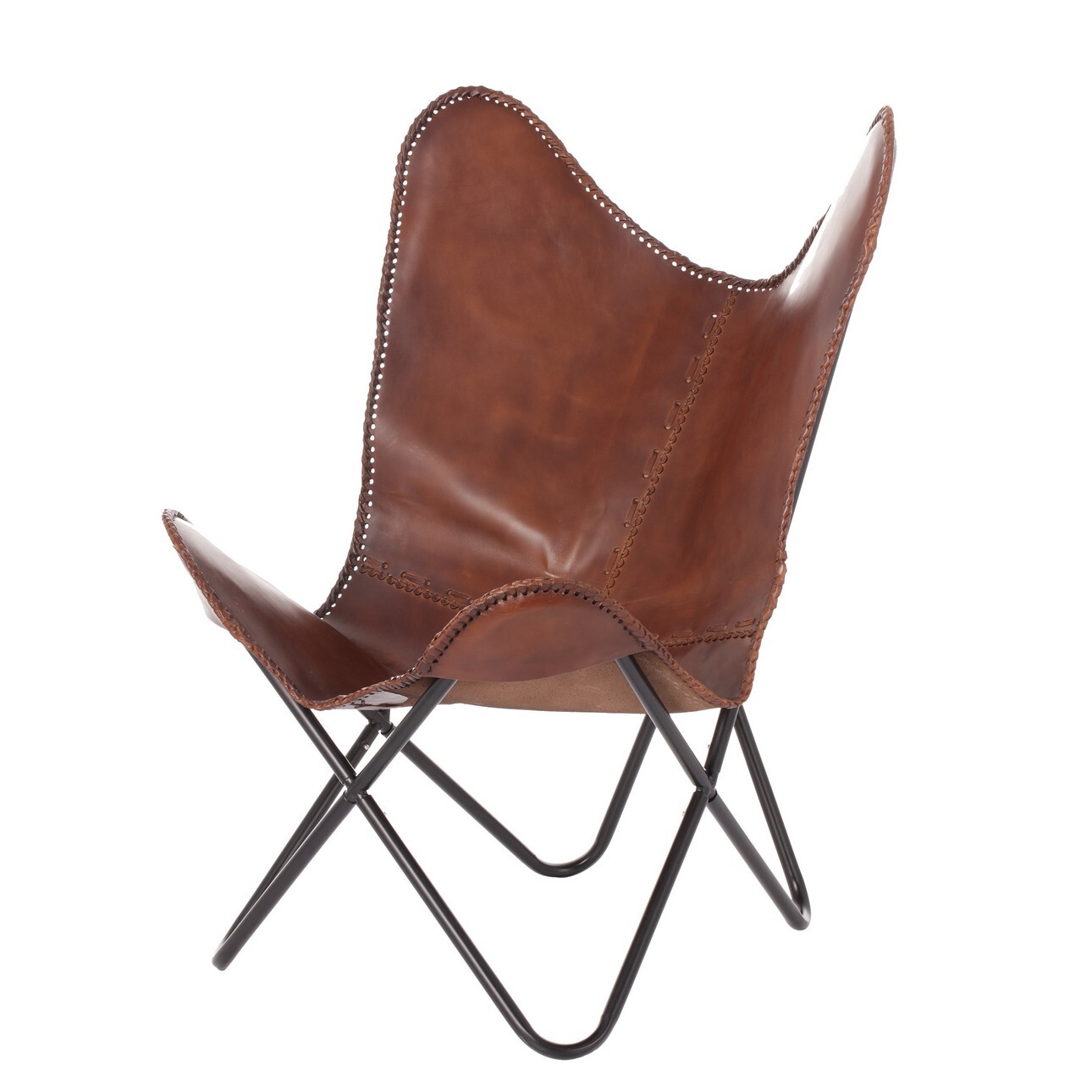 Dekoria Fauteuil Imeon 72x76x96 cm Bruin