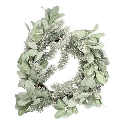 Decoratiune coronita Ice Christmas ⌀50cm