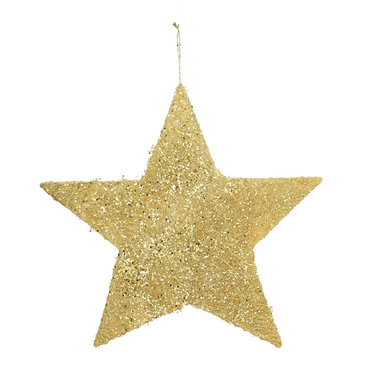 Dekorace Golden Star 40cm