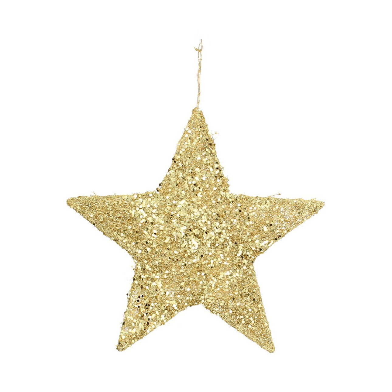 Dekorace Golden Star 30cm