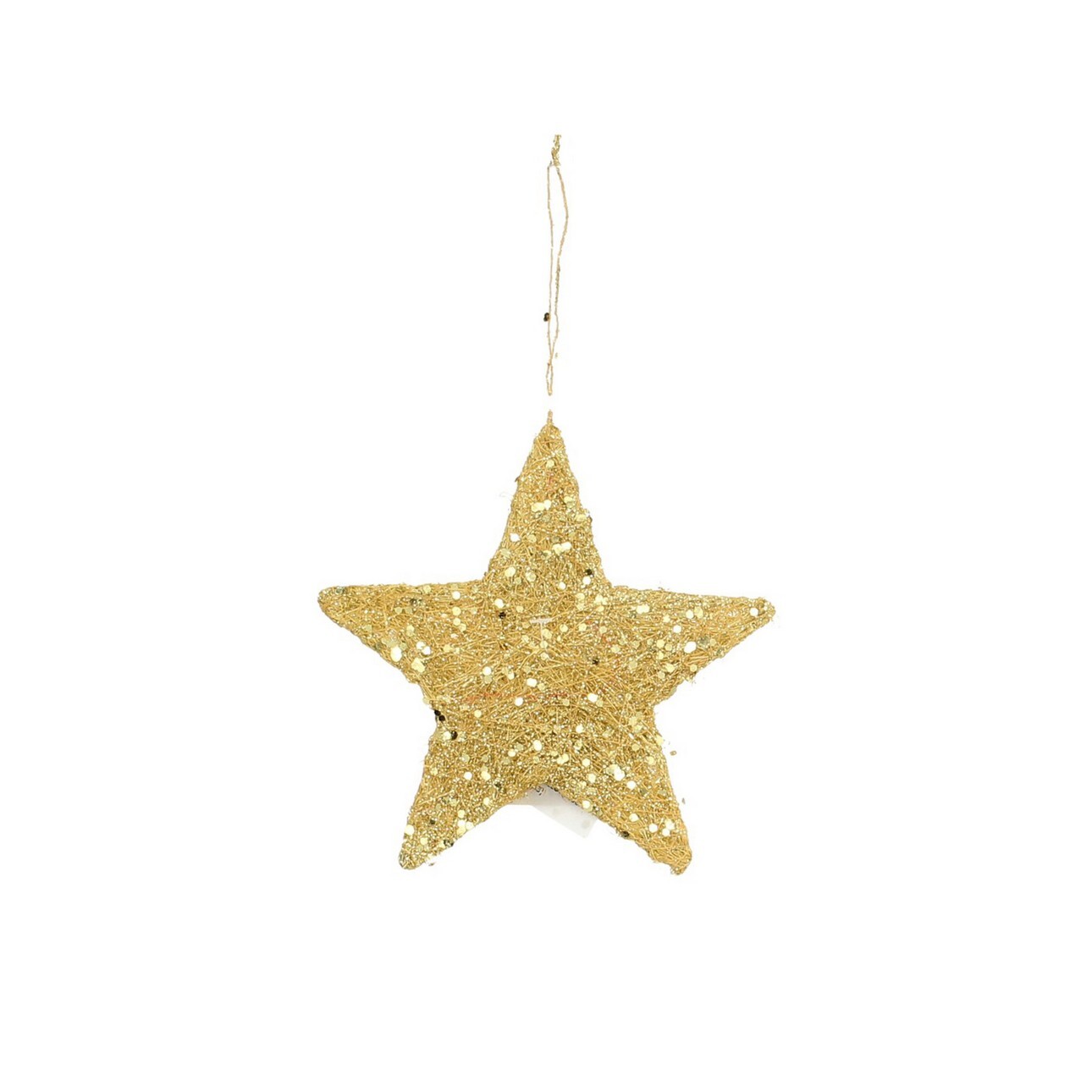 Dekoria Dekorace Golden Star 15cm, 15 x 1 cm