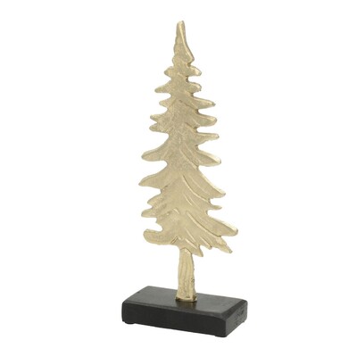 Dekoracja Gold Fir 31cm 12 x 6 x 31 cm
