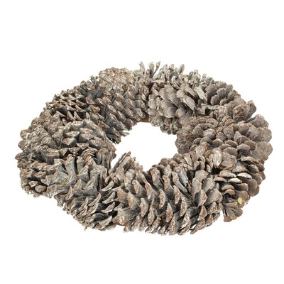 Wianek Winter Cone ⌀30cm natural 30 x 8 cm