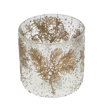 Świecznik Twig II ⌀15cm gold