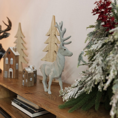 Dekoracja Reindeer 30x9x40 grey 30 x 9 x 40 cm