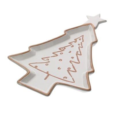 Patera Beige Christmas Tree classic 26 x 35 x 2 cm