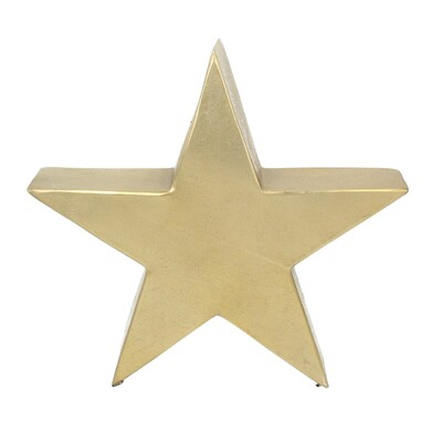 Dekoracja Christmas Star 38cm gold 40 x 8 x 38 cm