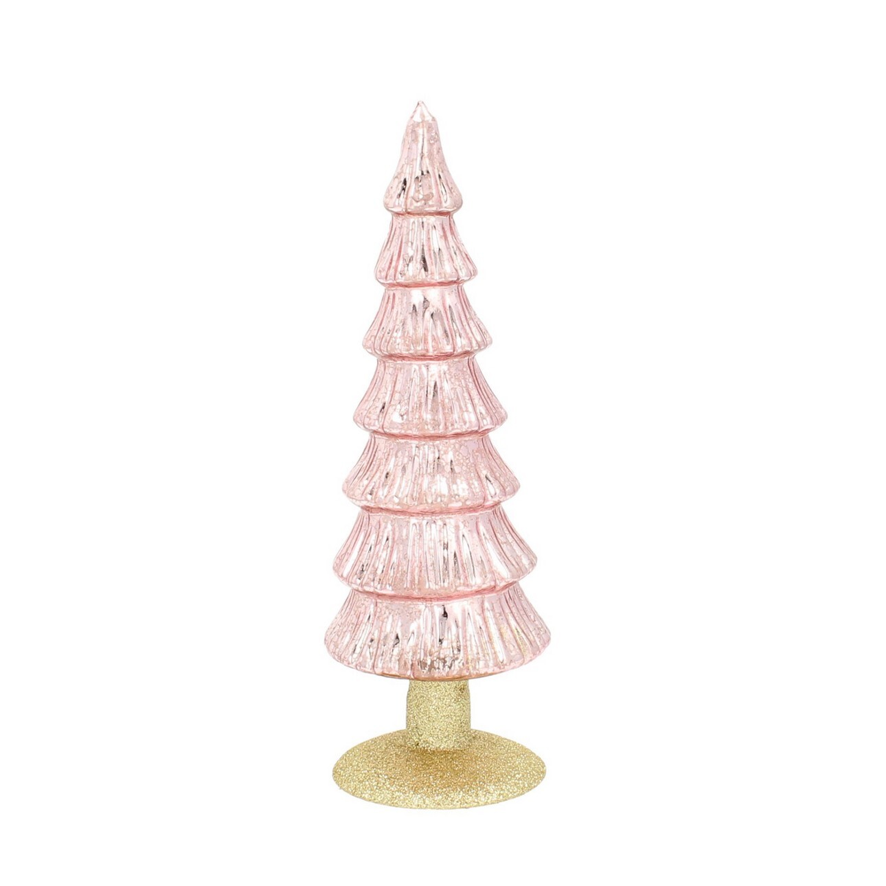 Dekoria Dekorácia Pink Chritmas Tree 28cm, 9 x 28 cm