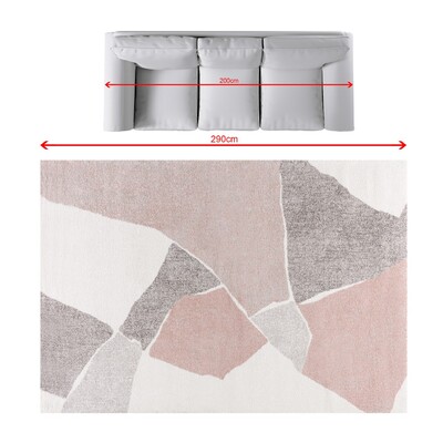 Dywan Softness cream/nude rose 200x290cm 200 x 290 cm
