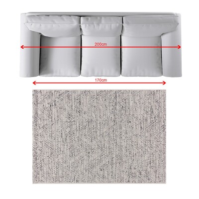 Dywan Breeze charcoal/grey 120x170cm 120 x 170 cm